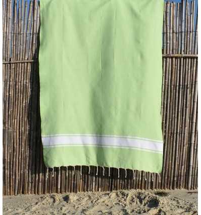 Fouta plate vert prairie Fouta Tunisia - 2