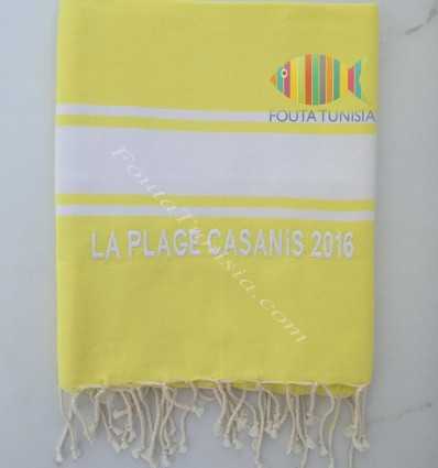 Fouta personalisée la plage CASANIS Spain