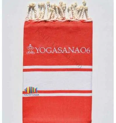 Serviette de plage personnalisée pour yoga Fouta Tunisia - 1