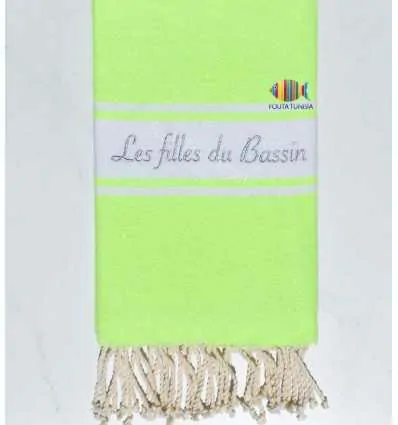 Serviette de plage brodée les filles du bassin Fouta Tunisia - 2